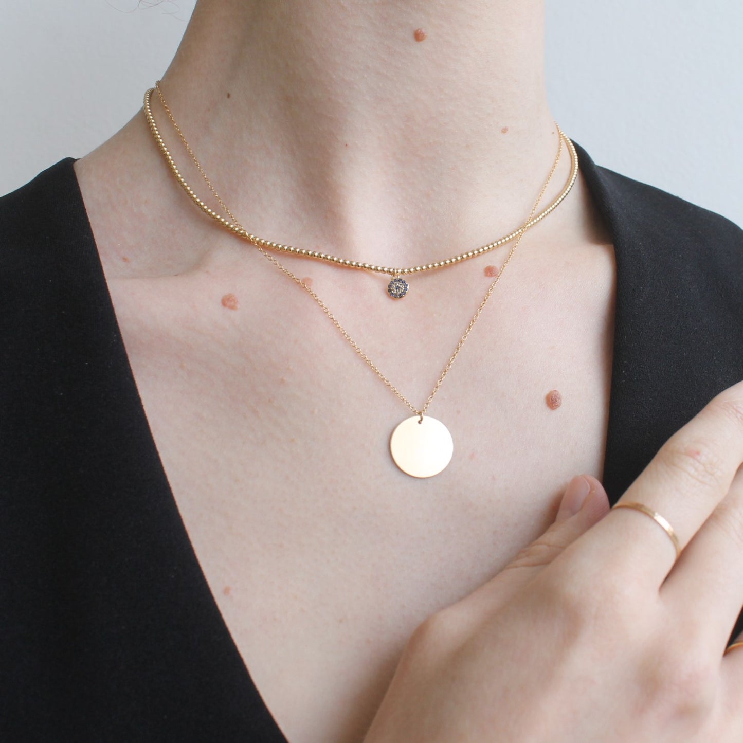 Circle Engravable Pendant