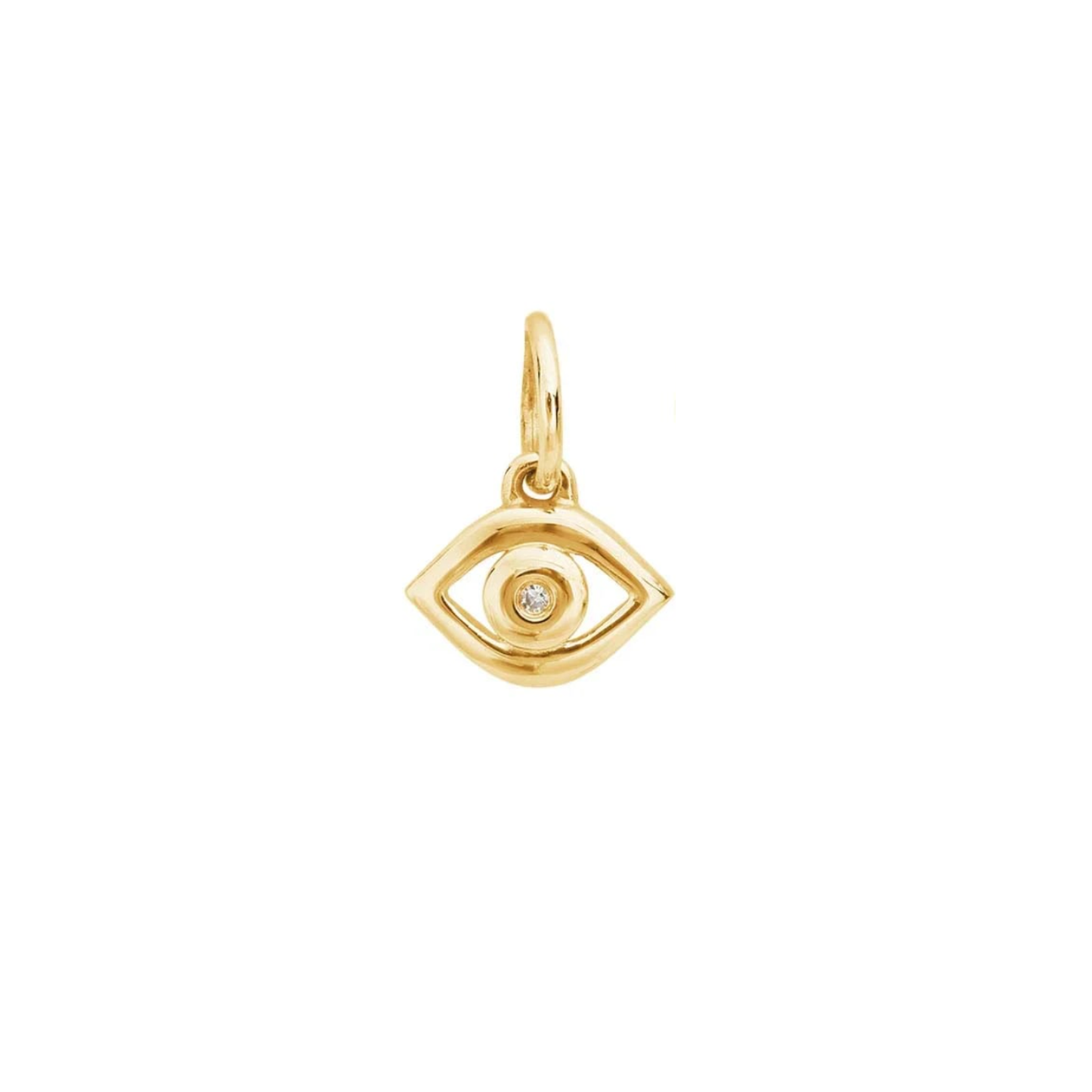 Diamond Evil Eye Charm