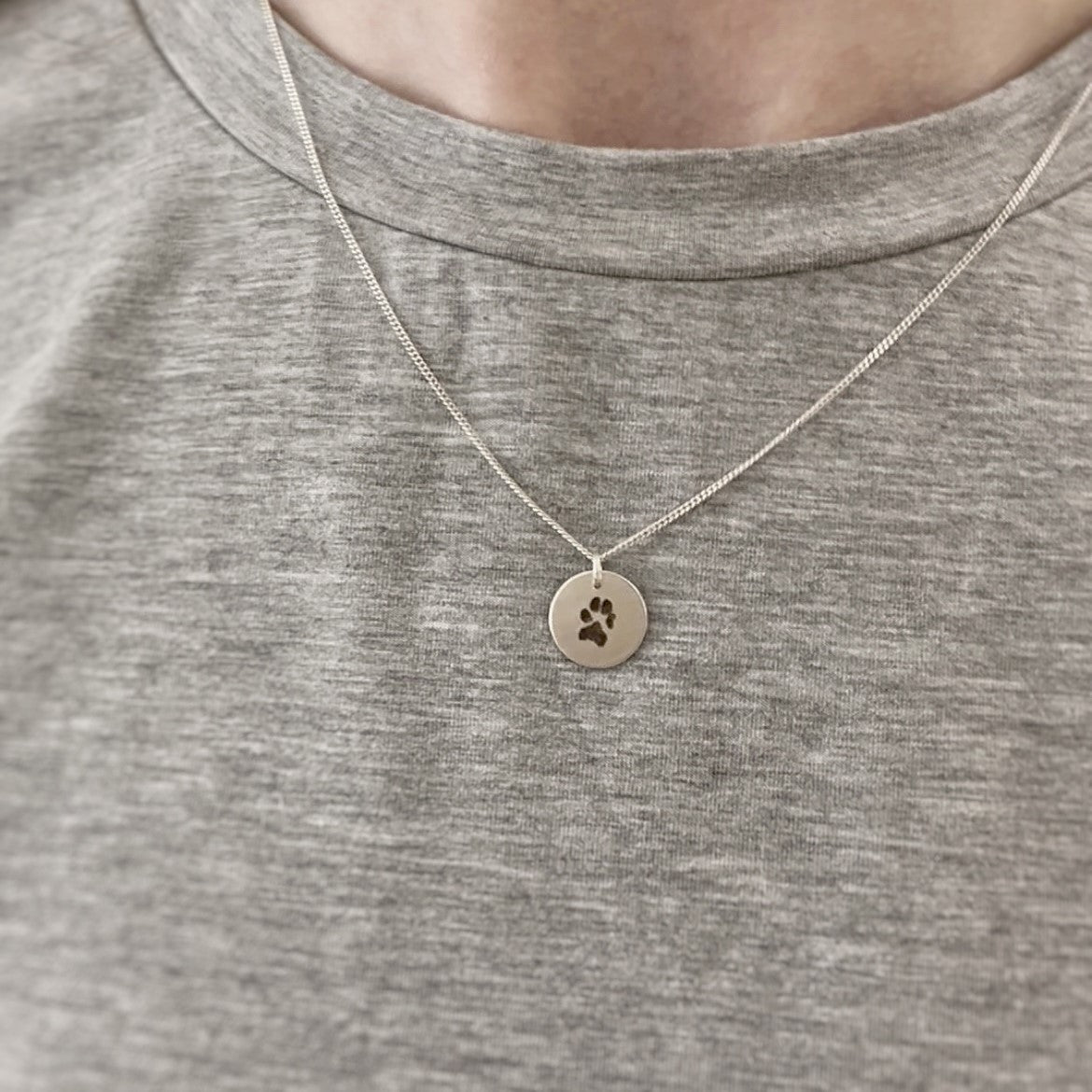 Save Our Scruff - Engraved Pendant Necklace