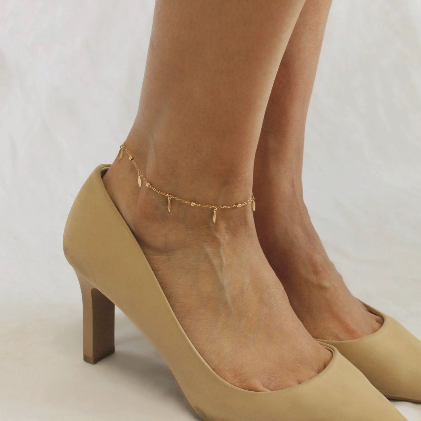 Leaf Drop Anklet