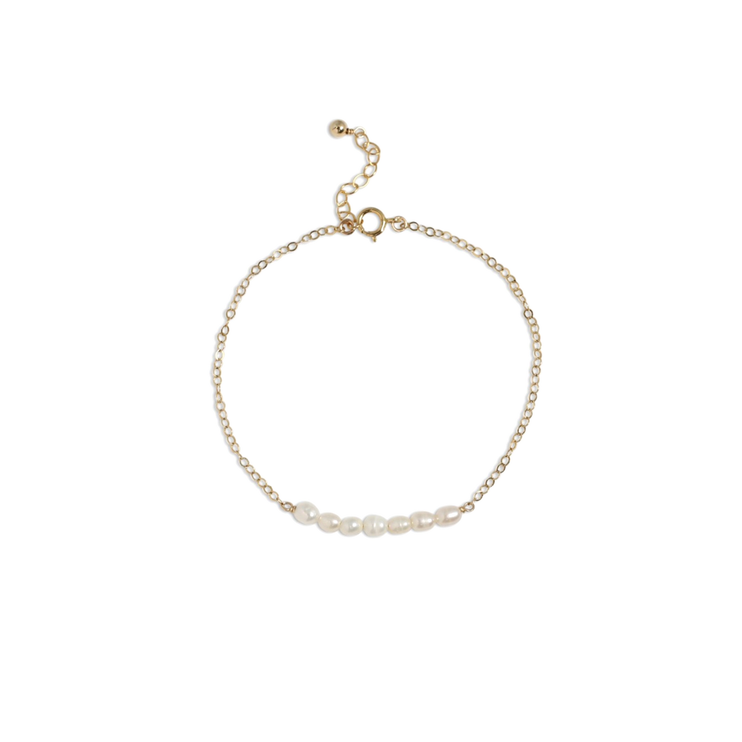 Pearl Bar Beaded Bracelet