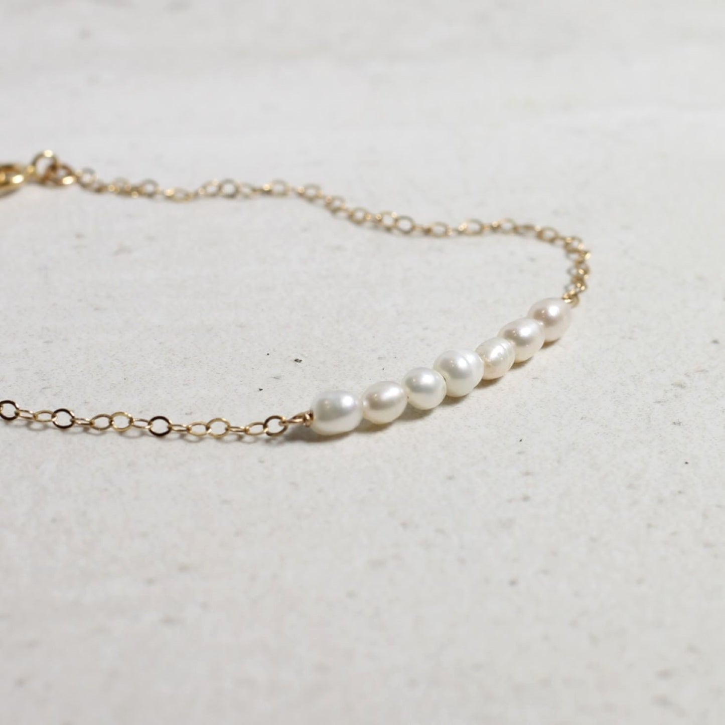 Pearl Bar Beaded Bracelet