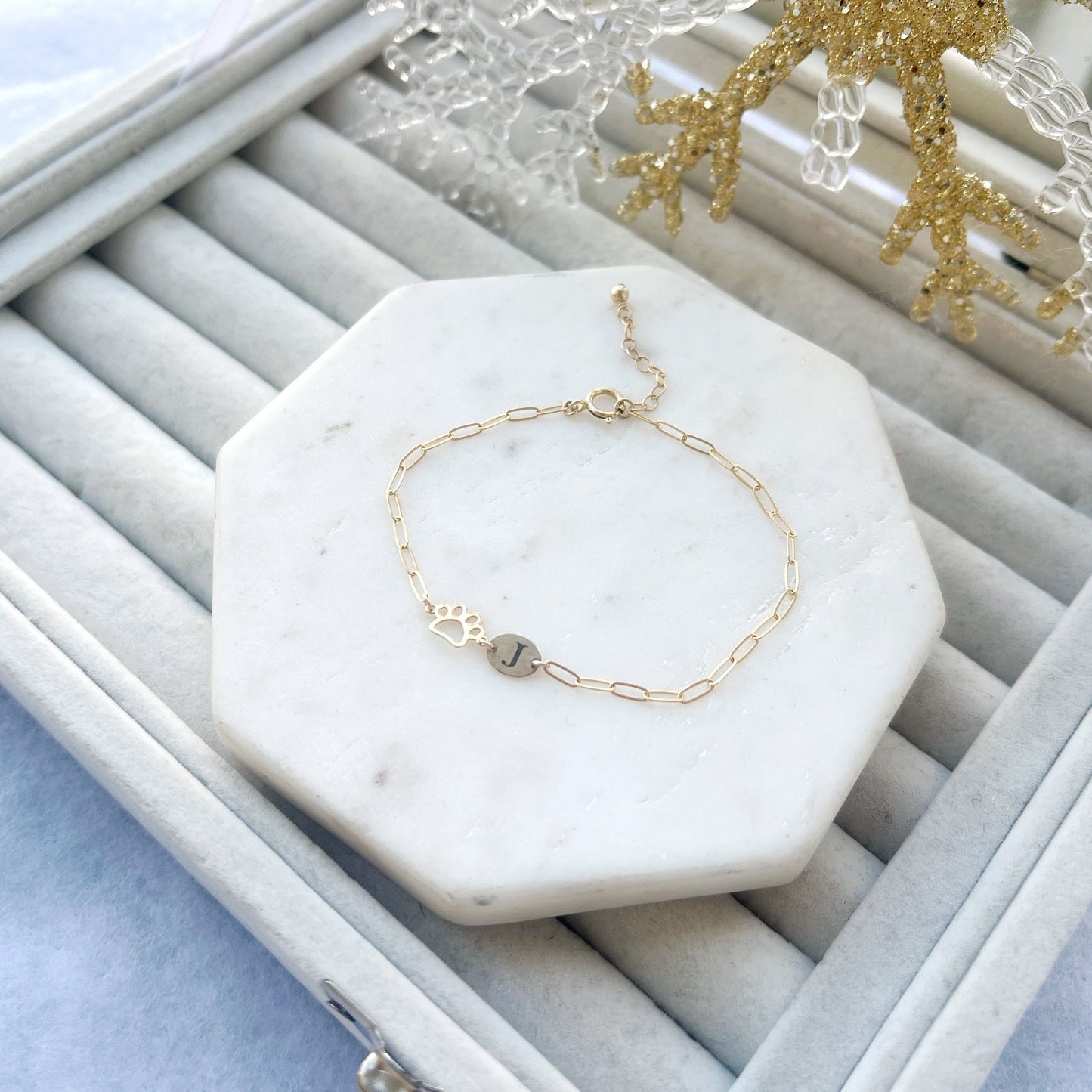 Save Our Scruff - Engraved Paw Bracelet