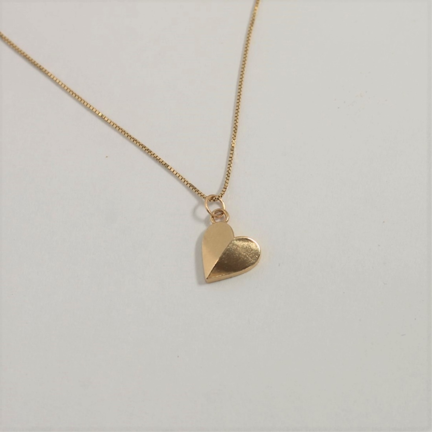 Origami Heart Necklace