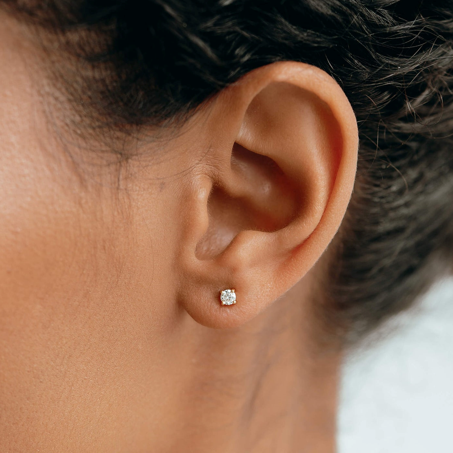 Diamond Solitaire Studs