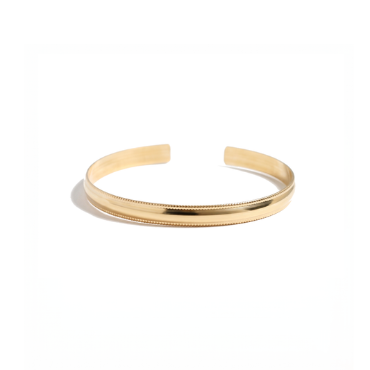 Accented Engravable Bangle