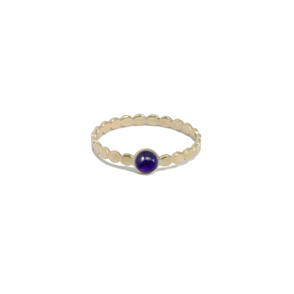 Gemstone Beaded Ring