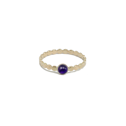 Gemstone Beaded Ring