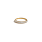 Baguette Lined Crystal Ring