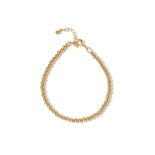 Gold Beaded Bracelet