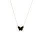 Black Butterfly Necklace