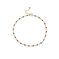 Black Enamel Anklet