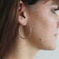Bold Beaded Sparkle Hoops