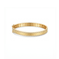 Bold Lined Eternity Bangle