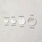 Circle Engravable Pendant