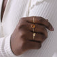 14KT Gold Flat Band Ring