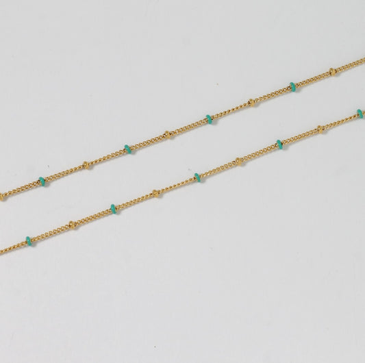 Enameled Milestone Chain