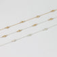 Corrugated Saucer Bead Chain