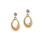 Crystal Deco Drop Earrings