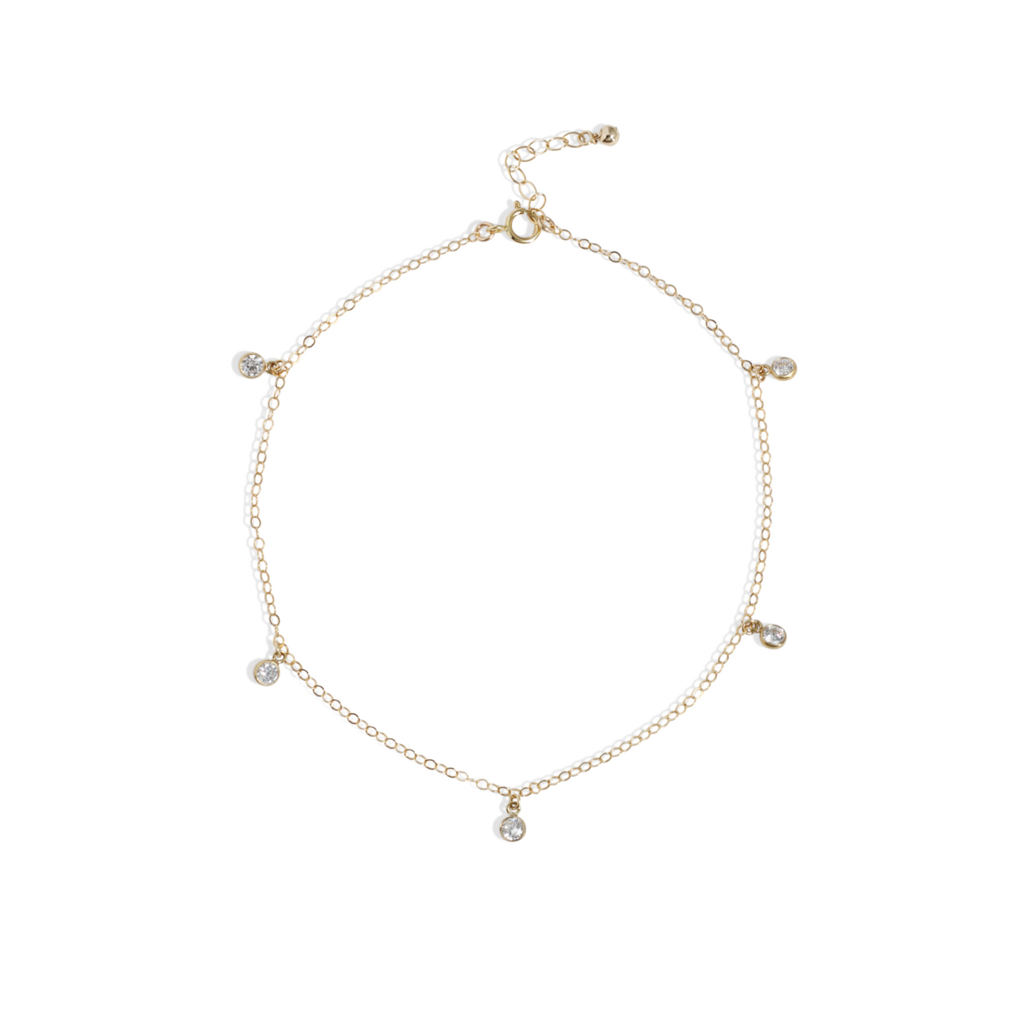 Sparkle Drop Anklet – Kind Karma Company