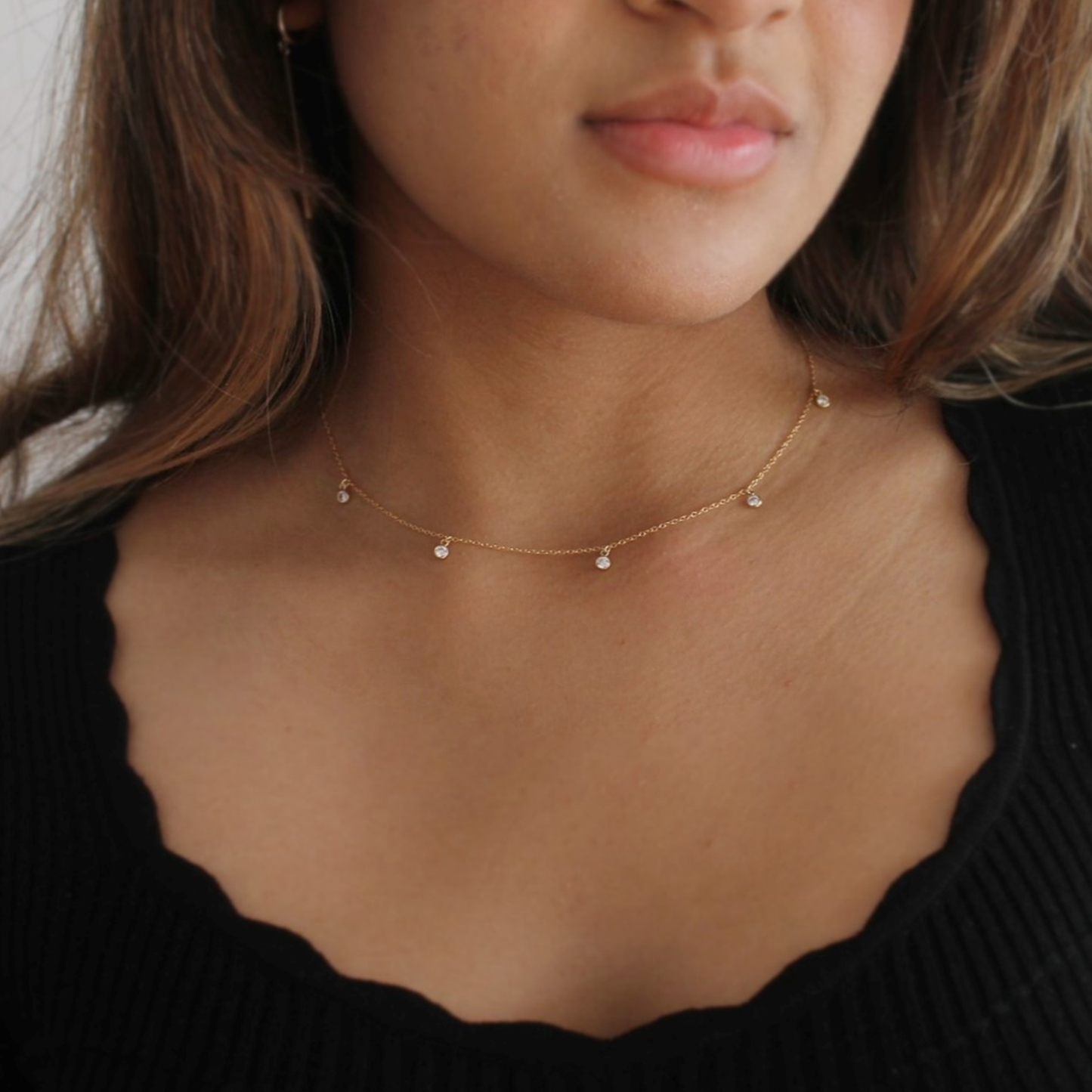 Sparkle Drop Necklace