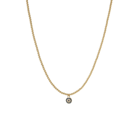 Beaded Evil Eye Necklace