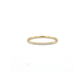 Pave Crystal Stacking Ring
