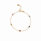 Customized Birthstone Station Bracelet