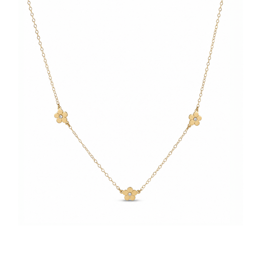 Daisy Station Necklace