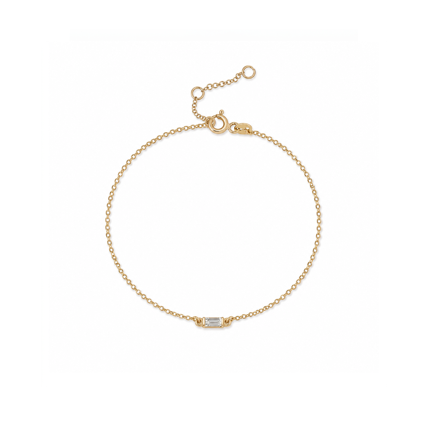 Baguette Diamond Bracelet