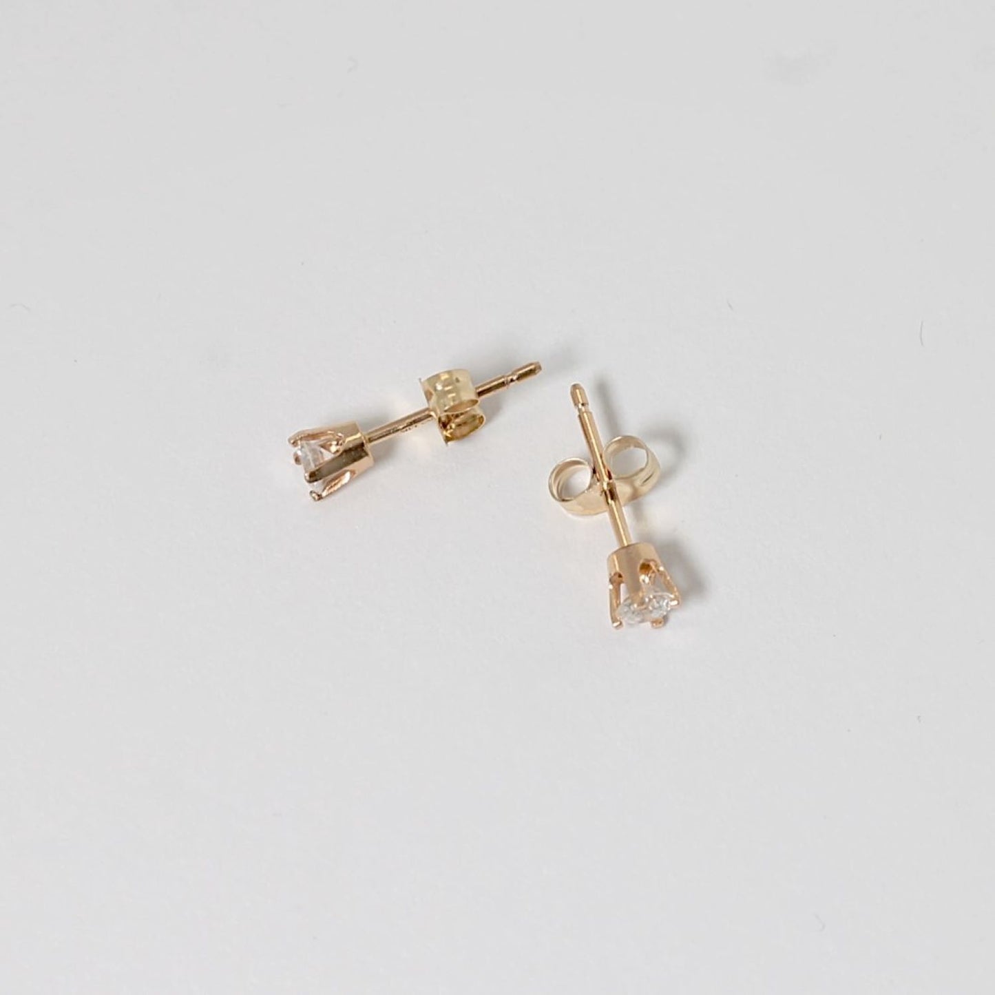 Diamond Solitaire Studs