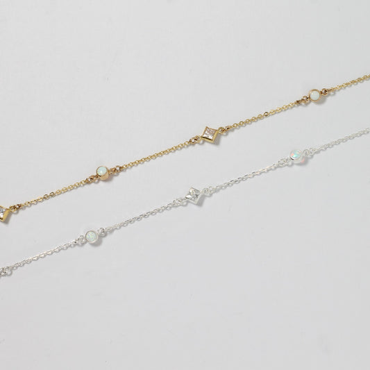 Diamond and Opal Station Chain