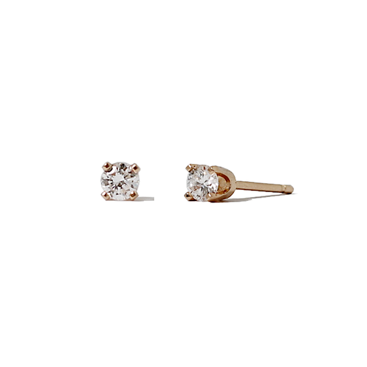 Diamond Solitaire Studs