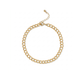 Double Curb Chain Bracelet