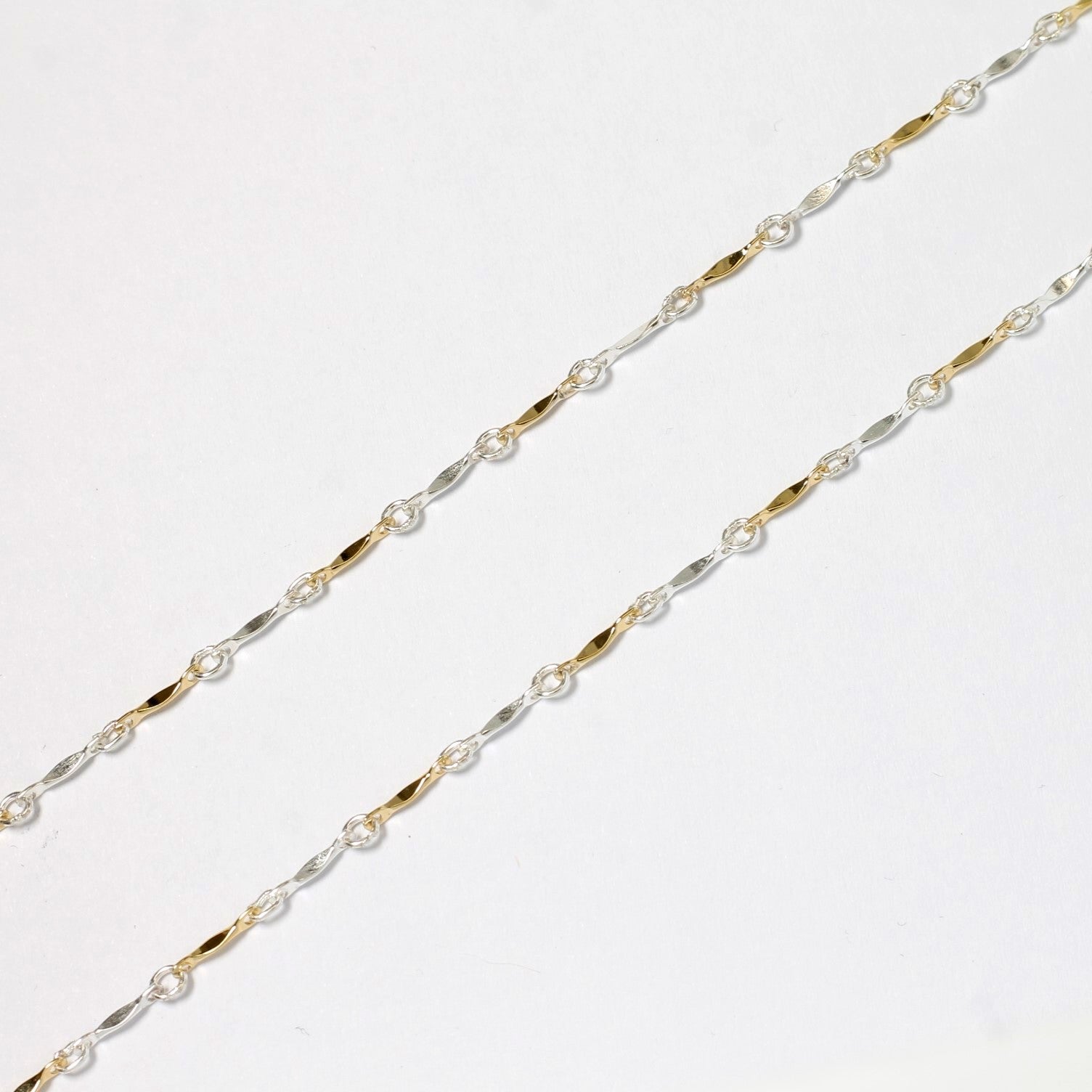 Dual-Tone Dapped Chain – Kind Karma Company
