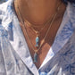 Lucky Gemstone Fish Charm