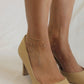 Dual-Tone Milestone Anklet