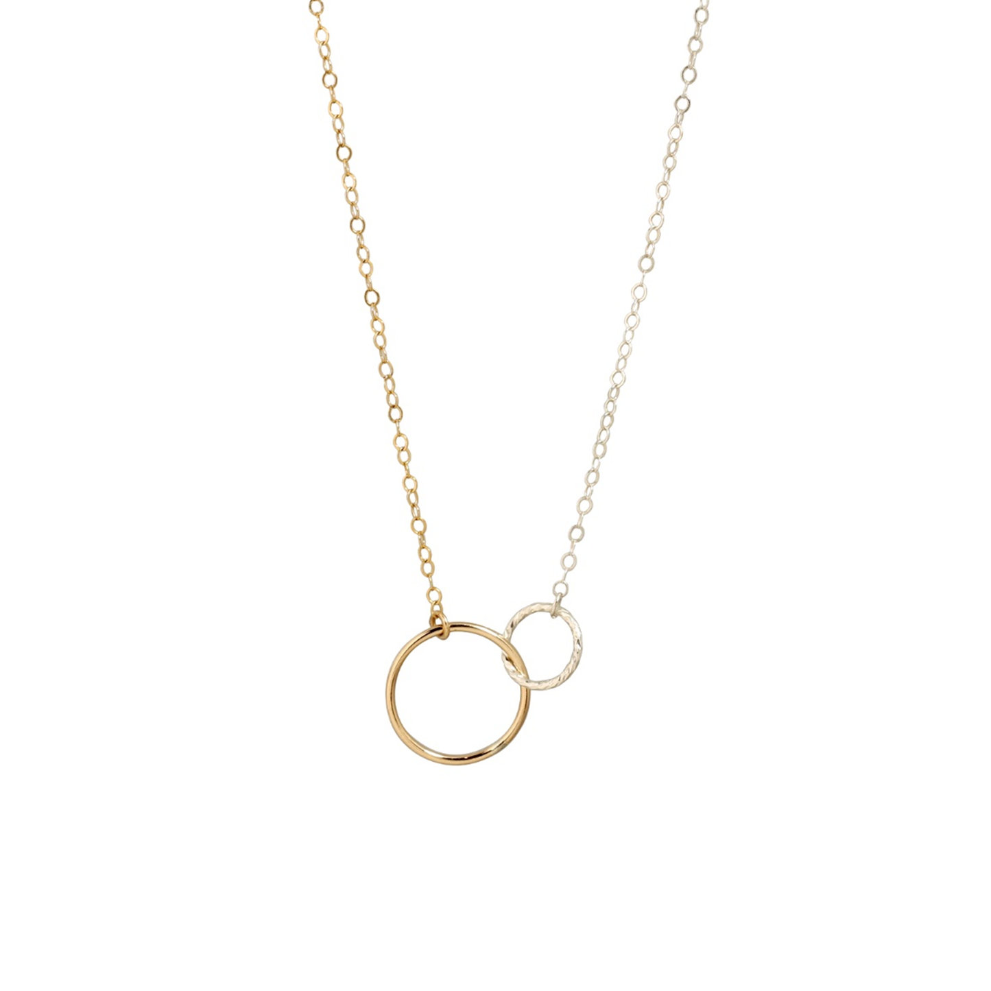 Dual-Tone Friendship Necklace