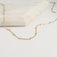 Dual-Tone Milestone Anklet