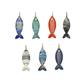 Lucky Gemstone Fish Charm
