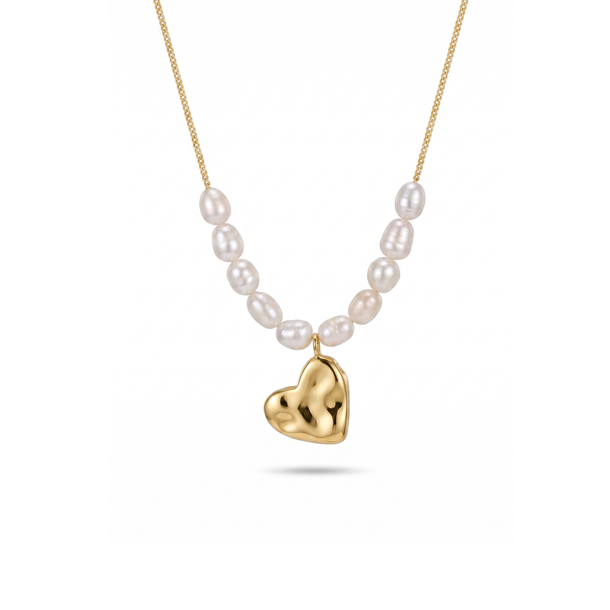 Golden Heart Necklace