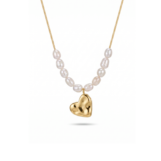 Golden Heart Necklace