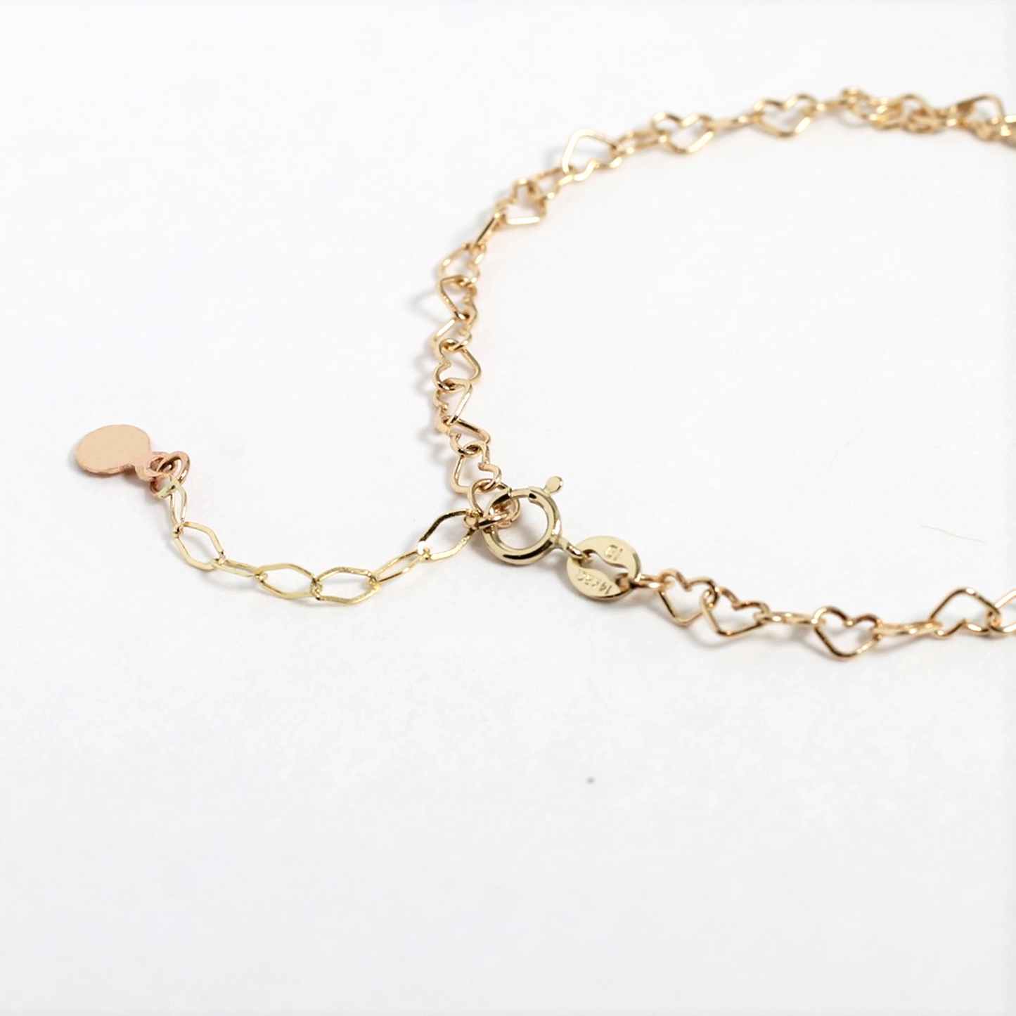 Heart Chain Bracelet