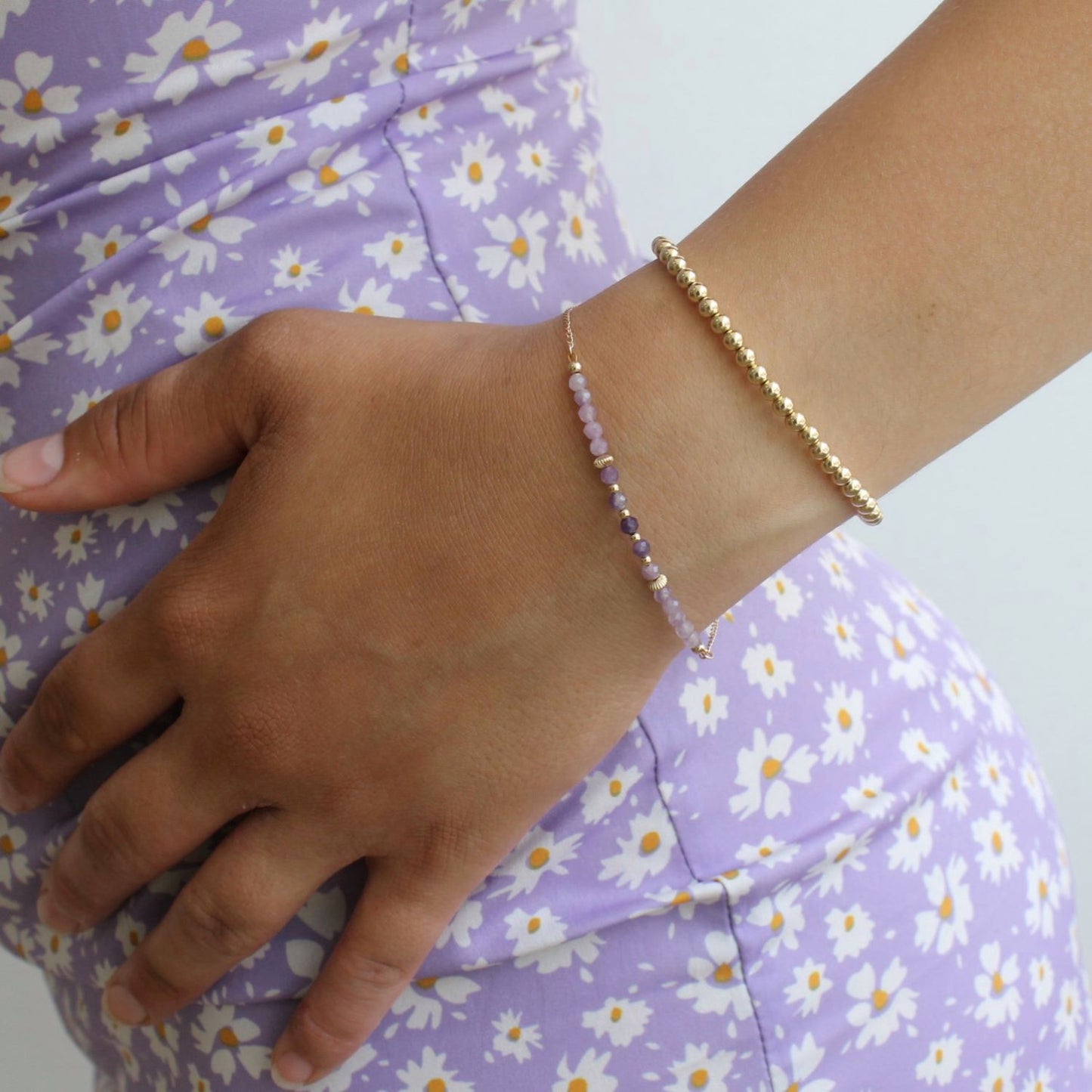 Round Beaded Bracelet Bars