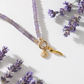Lilac Jasper Charm Necklace