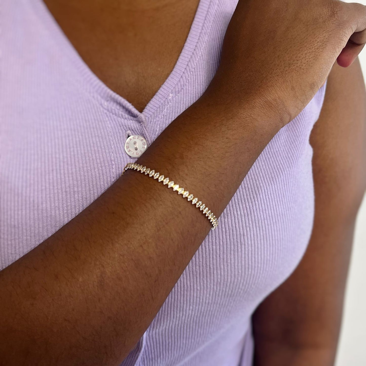 Marquise Tennis Bracelet