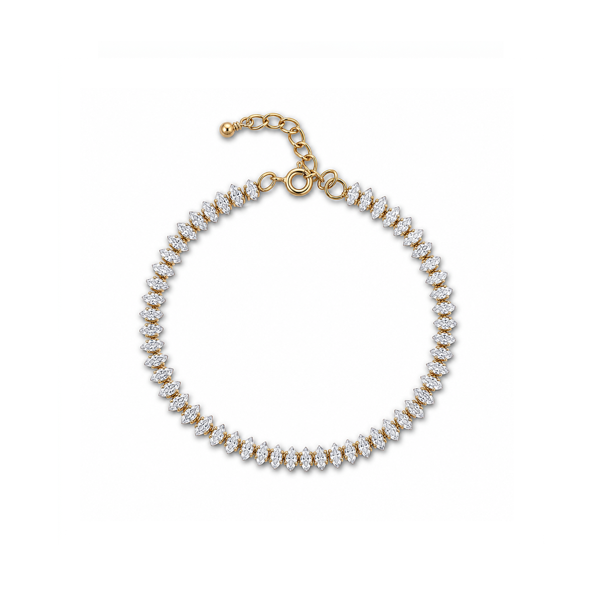 Marquise Tennis Bracelet