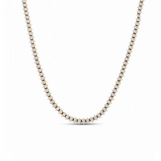 Marquise Tennis Necklace