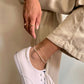 Moonstone Beaded Anklet