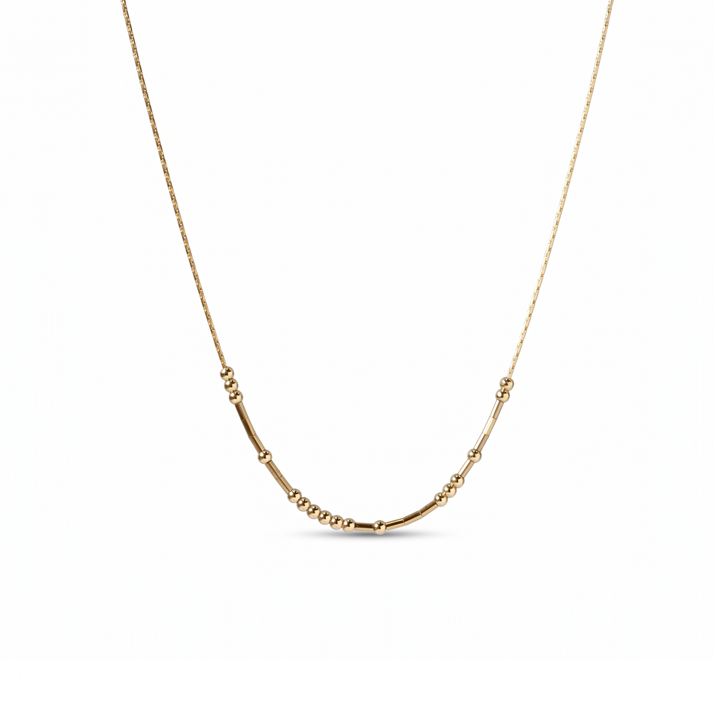 Custom Morse Code Necklace